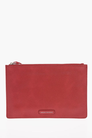 ARMANI EXCHANGE Ecoleather Wristlet Case with Zip Closure