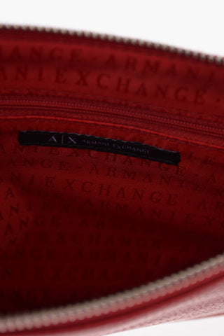 ARMANI EXCHANGE Ecoleather Wristlet Case with Zip Closure