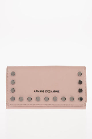 ARMANI EXCHANGE Ecoleather Wallet with Studs