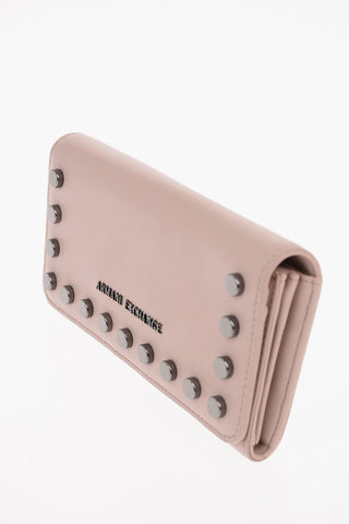 ARMANI EXCHANGE Ecoleather Wallet with Studs