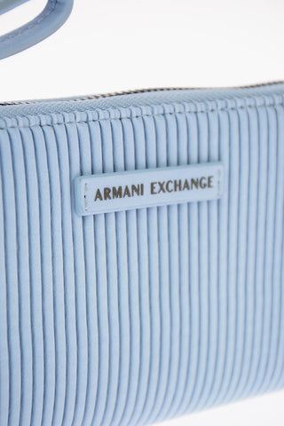 ARMANI EXCHANGE Ecoleather Wallet with Zip Closure
