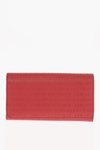 ARMANI EXCHANGE All Over Logo Ecoleather Wallet