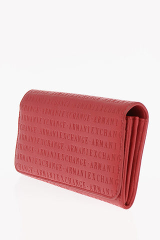 ARMANI EXCHANGE All Over Logo Ecoleather Wallet