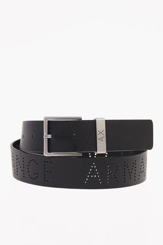 ARMANI EXCHANGE 30mm Leather Belt
