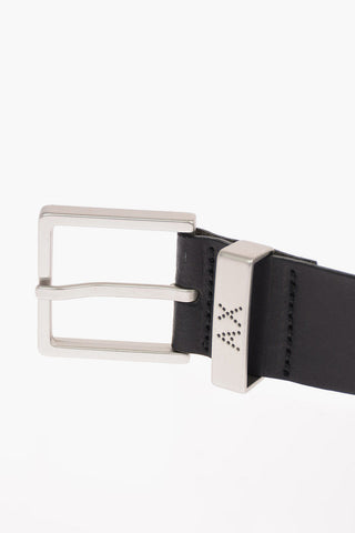 ARMANI EXCHANGE 30mm Leather Belt