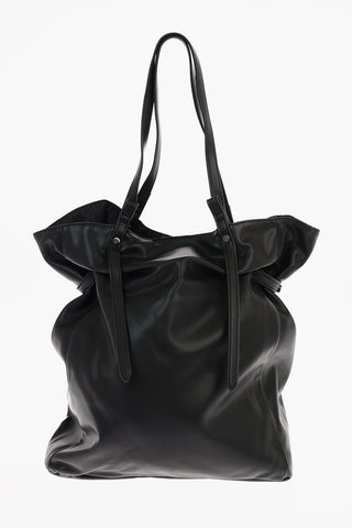 ARMANI EXCHANGE Ecoleather Shopping Bag with Studs