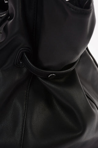 ARMANI EXCHANGE Ecoleather Shopping Bag with Studs