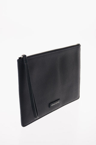 ARMANI EXCHANGE Ecoleather Wristlet with Zip Closure