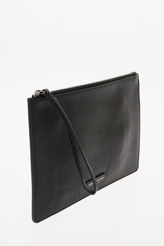 ARMANI EXCHANGE Ecoleather Wristlet with Zip Closure
