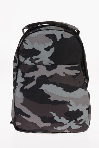 ARMANI EXCHANGE Camouflage Backpack with Zip Closure
