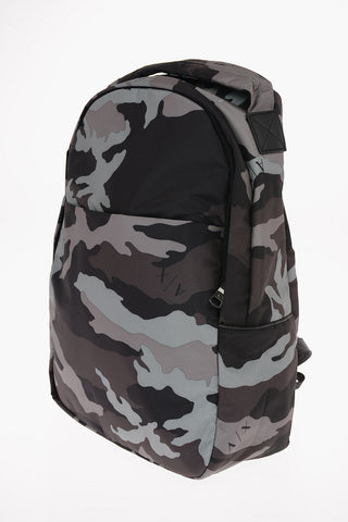 ARMANI EXCHANGE Camouflage Backpack with Zip Closure