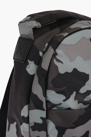 ARMANI EXCHANGE Camouflage Backpack with Zip Closure
