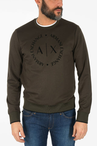ARMANI EXCHANGE Velvet Logo Sweatshirt