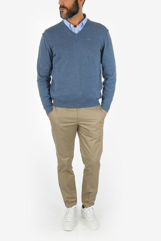 ARMANI EXCHANGE Cotton V-Neck Sweater