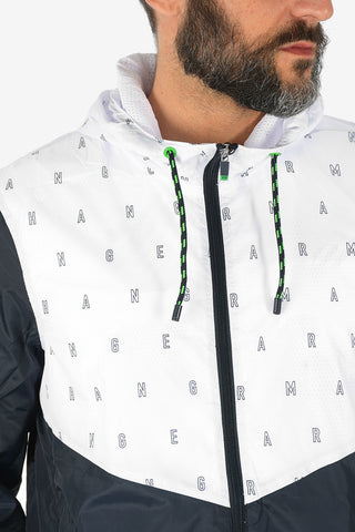 ARMANI EXCHANGE Hooded Jacket With Zip Front Closure