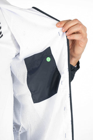 ARMANI EXCHANGE Hooded Jacket With Zip Front Closure