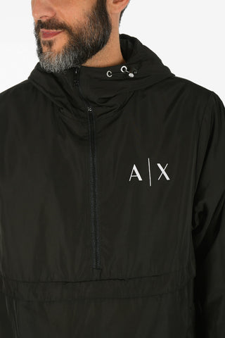 ARMANI EXCHANGE Giubbotto Anorak con Mezza Zip
