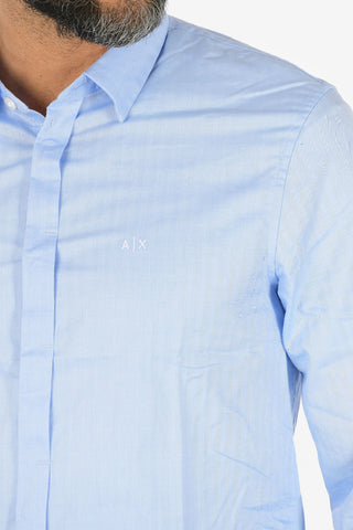 ARMANI EXCHANGE Classic Collar Slim Fit Shirt