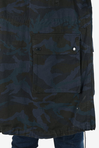ARMANI EXCHANGE Camouflage Utility Jacket with Hood