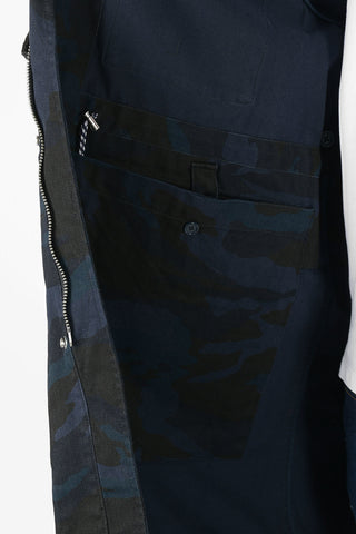 ARMANI EXCHANGE Camouflage Utility Jacket with Hood
