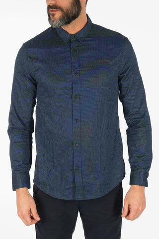 ARMANI EXCHANGE Classic Collar Polka Dots Shirt