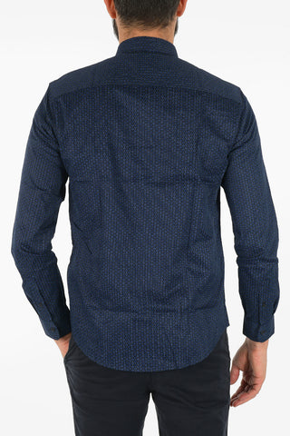 ARMANI EXCHANGE Classic Collar Polka Dots Shirt