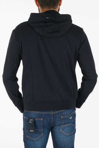 ARMANI EXCHANGE All Over Logo-Print Sweatshirt with Hood