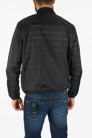 ARMANI EXCHANGE All Over Logo Bomber Jacket