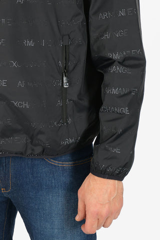 ARMANI EXCHANGE All Over Logo Bomber Jacket