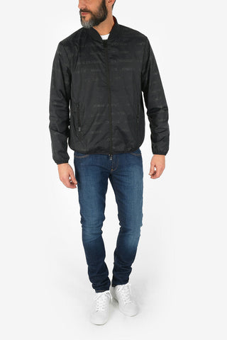 ARMANI EXCHANGE All Over Logo Bomber Jacket