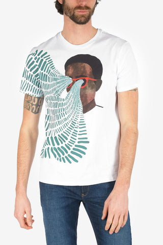 ARMANI EXCHANGE Printed Slim Fit T-shirt
