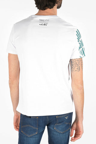 ARMANI EXCHANGE Printed Slim Fit T-shirt