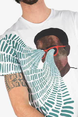 ARMANI EXCHANGE Printed Slim Fit T-shirt