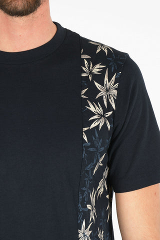 ARMANI EXCHANGE Floral-Print Detail T-shirt