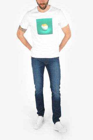 ARMANI EXCHANGE Printed Slim Fit T-shirt