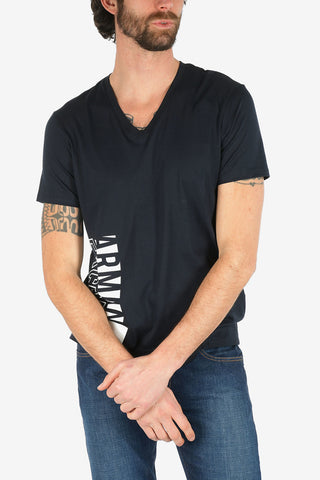ARMANI EXCHANGE Side Logo-Print Jersey T-shirt