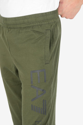 EA7 EMPORIO Jogger Pants with Side Logo-Print