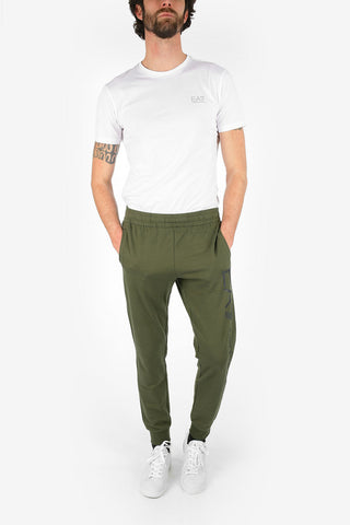 EA7 EMPORIO Jogger Pants with Side Logo-Print