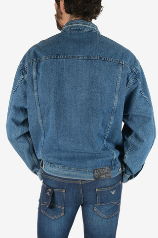 ARMANI EXCHANGE Stonewashed Denim Jacket