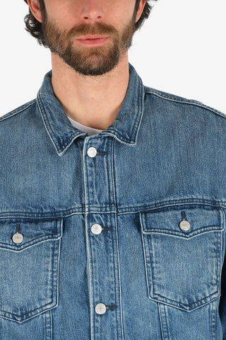 ARMANI EXCHANGE Stonewashed Denim Jacket