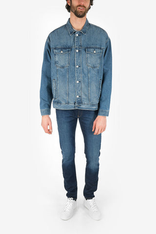 ARMANI EXCHANGE Stonewashed Denim Jacket