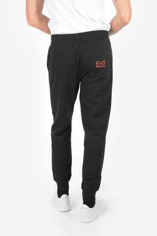 EA7 EMPORIO Jogger Pants with Side Logo-Print