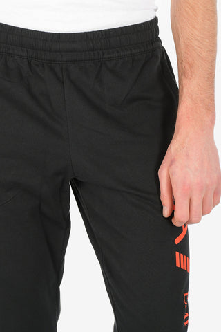 EA7 EMPORIO Jogger Pants with Side Logo-Print