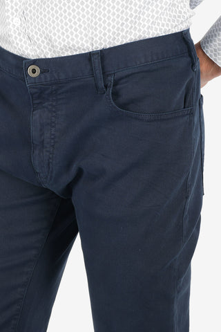 ARMANI JEANS 20cm Mid Waist Straight Fit Jeans
