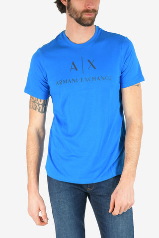 ARMANI EXCHANGE Logo-Print Slim Fit T-shirt