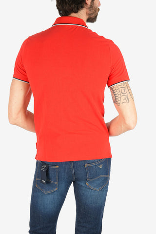 ARMANI EXCHANGE Polo 2 Bottoni con Logo