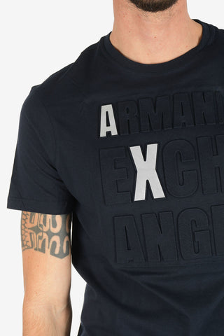ARMANI EXCHANGE Embossed Logo T-shirt