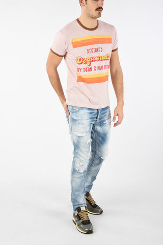 Printed FAT DAN FIT T-shirt