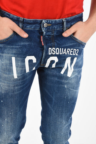 ICON 15cm Stonewashed DAN Skinny Fit Jeans