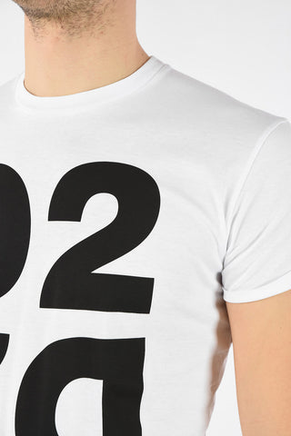 slim fit T-shirt with printed logo